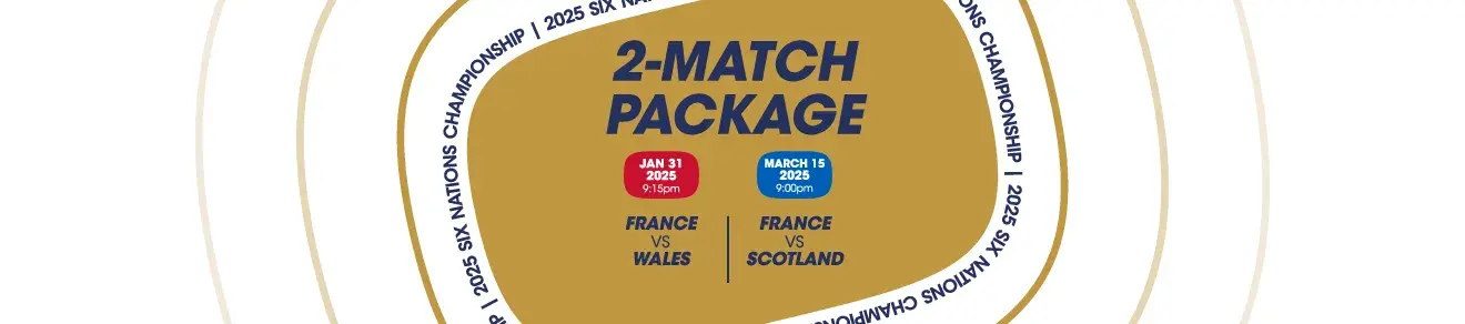 2-match package - Six Nations Championship