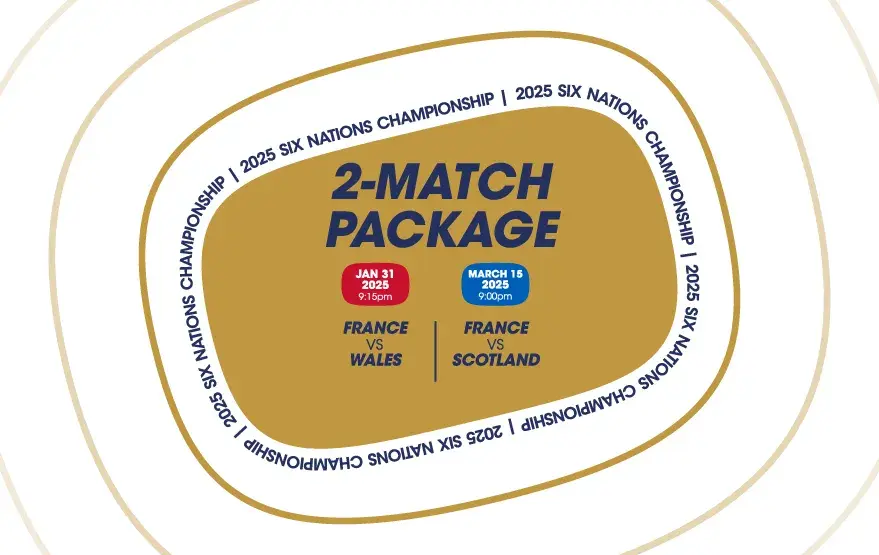 2-match package - Six Nations Championship