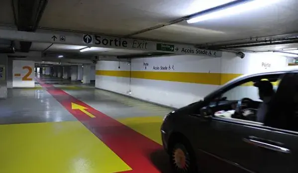 Photo parking du Stade de France